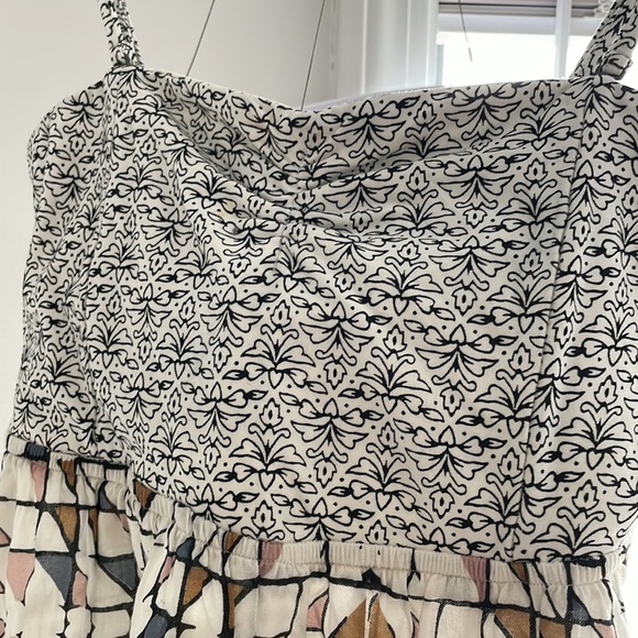 ROXY Sundress Tube Tank Strapless Mini Short Summer Beach coverup Dress - Med - Picture 14 of 17